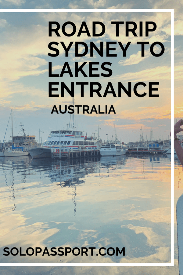 Sydney to Lakes Entrance