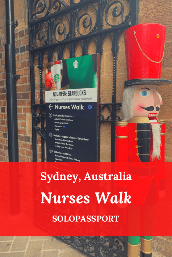 PIN for later reference - Nurses Walk in Sydney