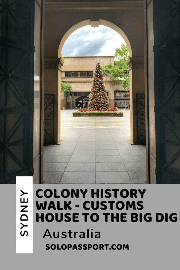 PIN for later reference - Colony History Walk - Customs House to The Big Dig
