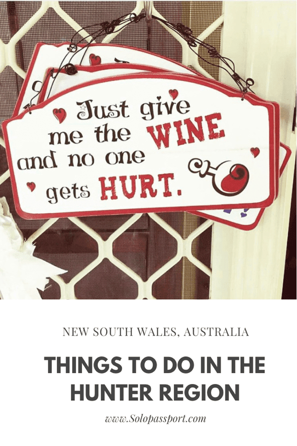 PIN for later reference - Things to do in the Hunter Region