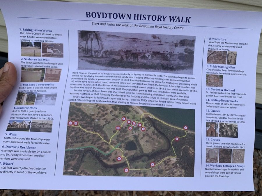 Boydtown Historical walk