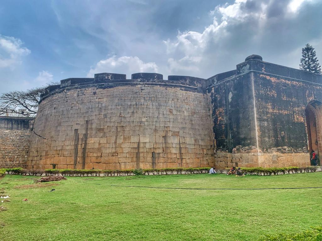 Walls of Bangalore fort