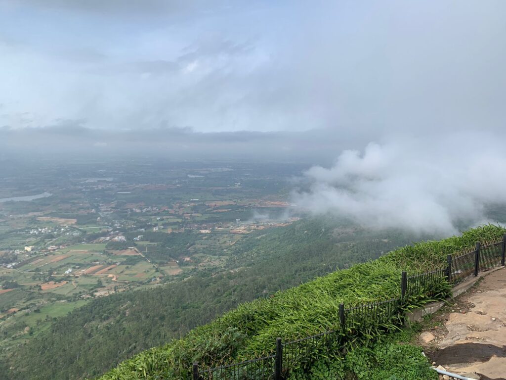 View from the peak - Nandi Hills