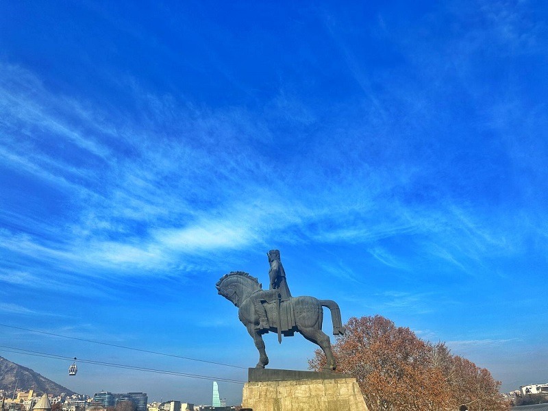 Monument of King Vakhtang Gorgasali - Tbilisi