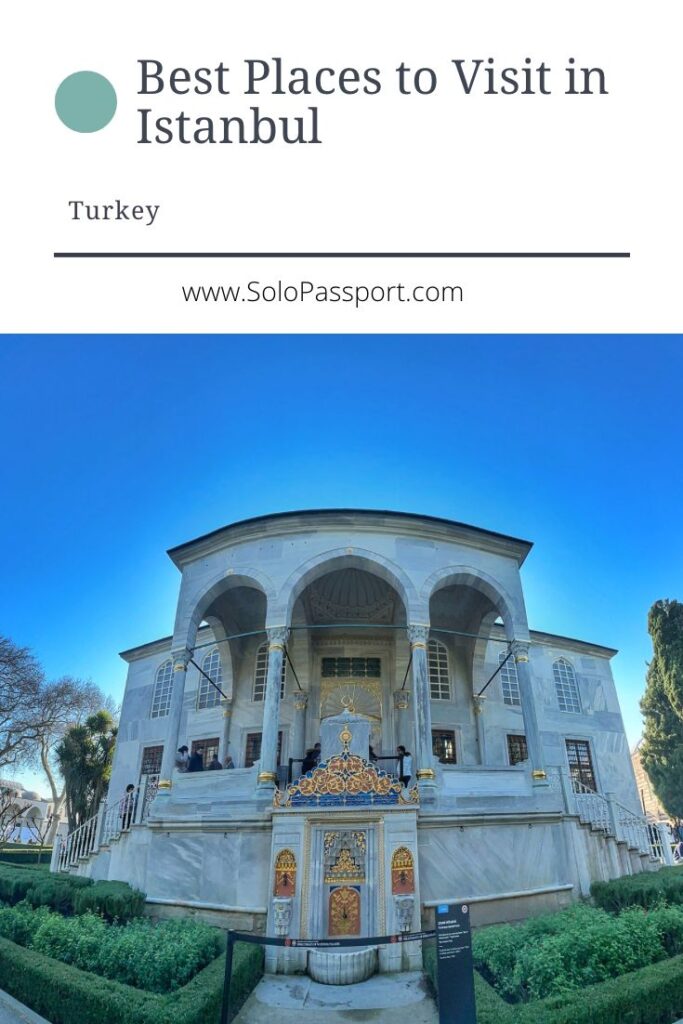 PIN for later reference - Best Places to visit in Istanbul