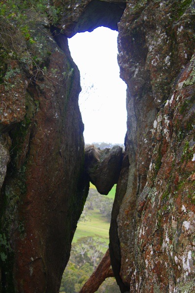 Heart Shaped Rock at Macedon Ranges