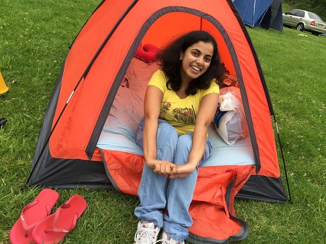 Proud Tent Pitcher - Cedarvale Camping Trip