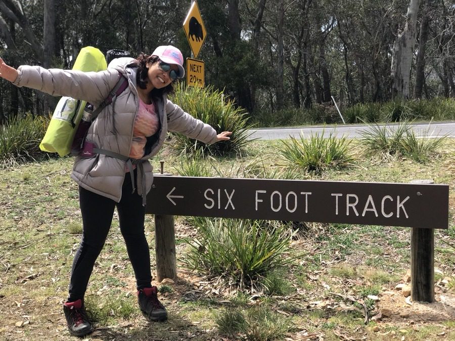 Six foot track clearance camping