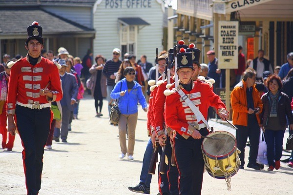 Procession at Sovereign Hill