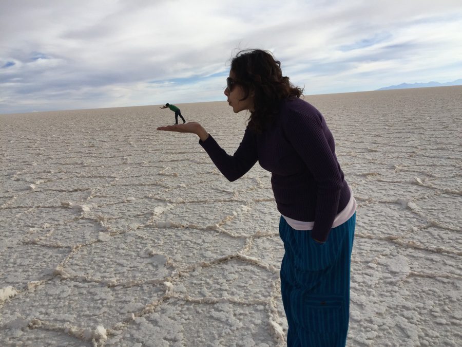 Fun at Salar de Uyuni