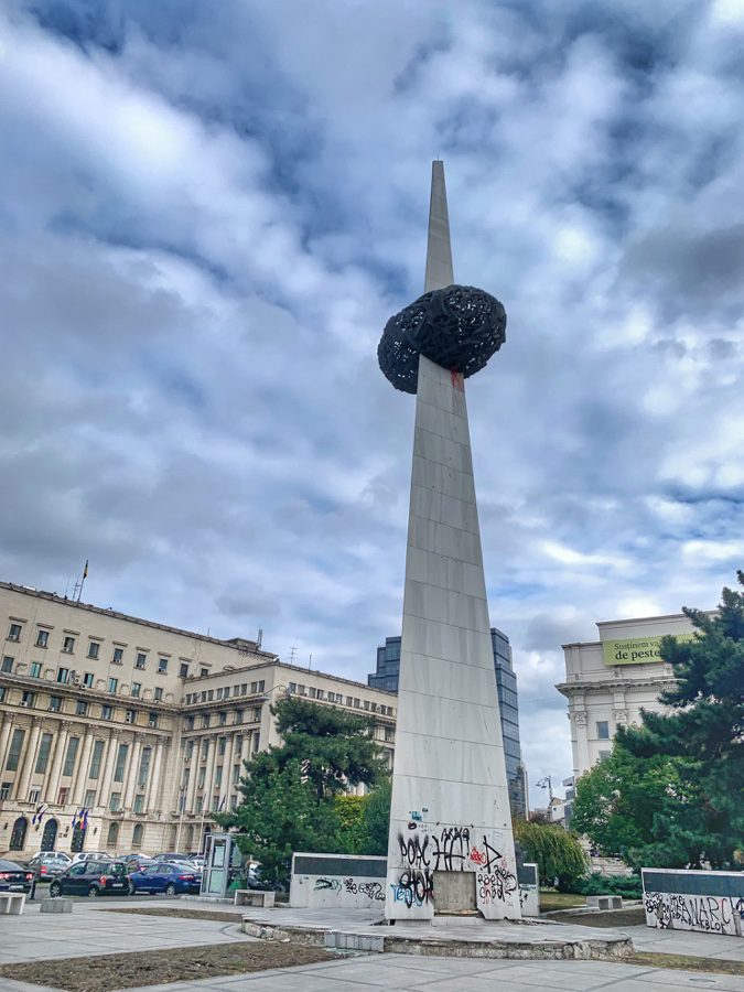 Communist walking tour in Bucharest