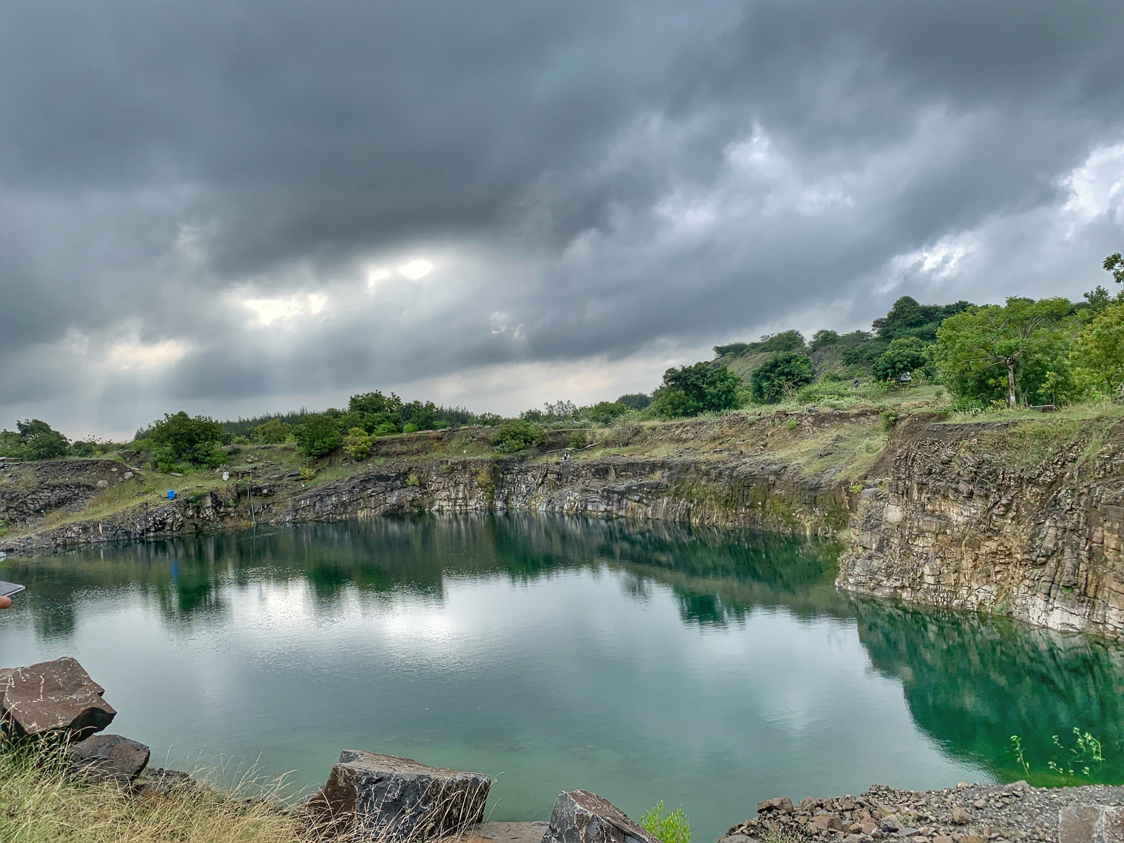 Abandoned quarry