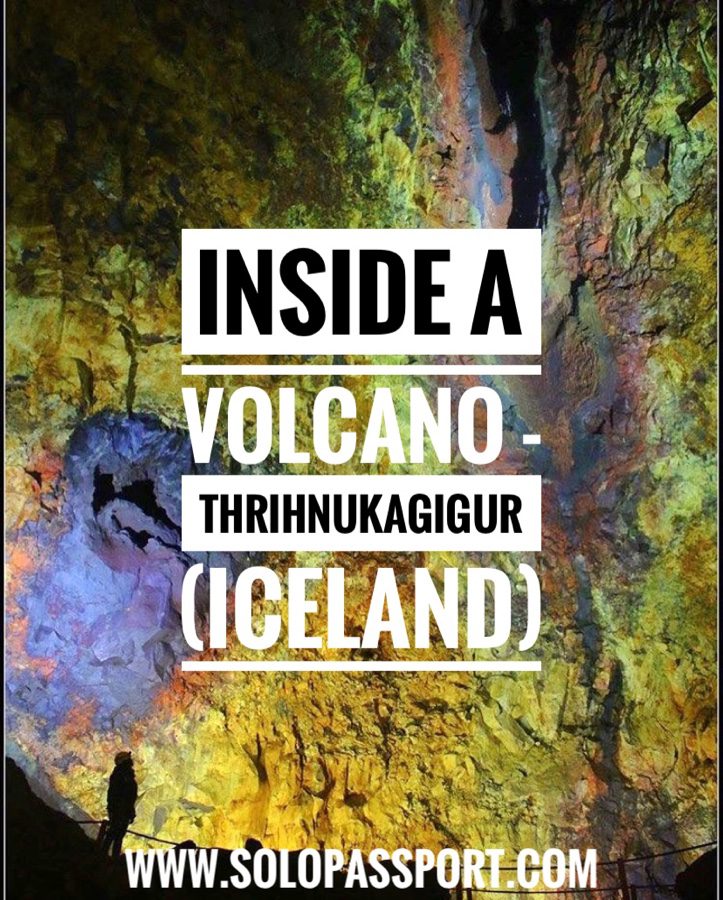 Inside a volcano called 'Thrihnukagigur' Thrihnukagigur