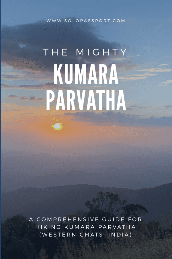 Hiking Kumara Parvatha