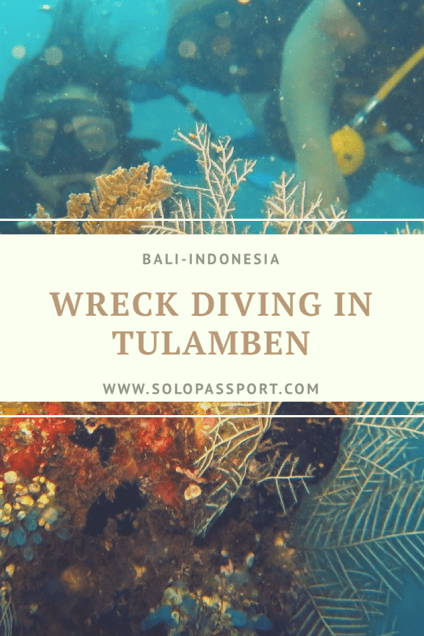 Wreck diving at Tulamben (Bali)