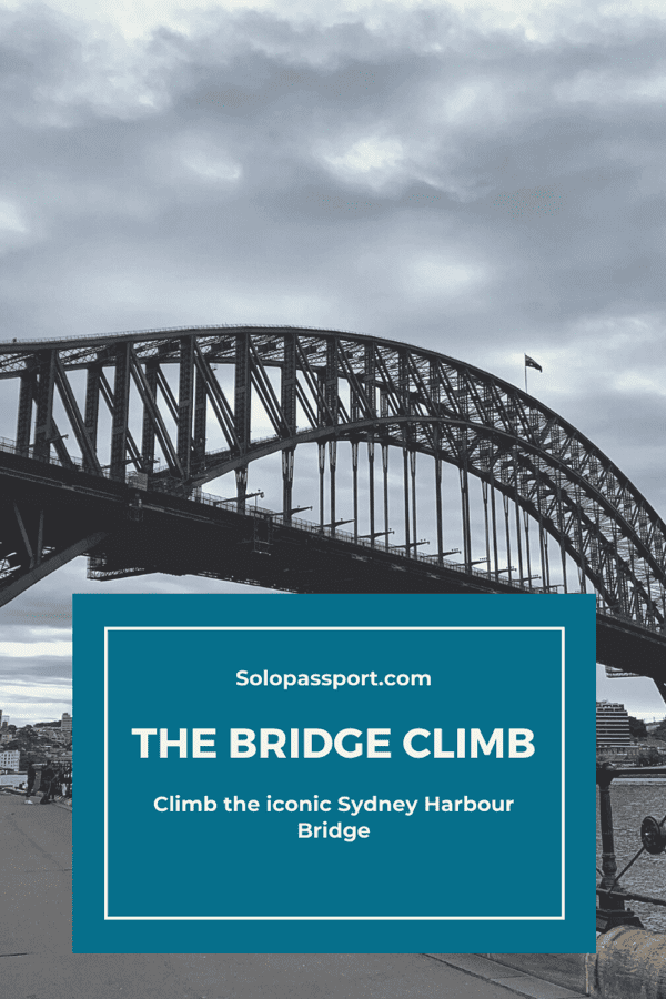 The Sydney Harbour Bridge Climb