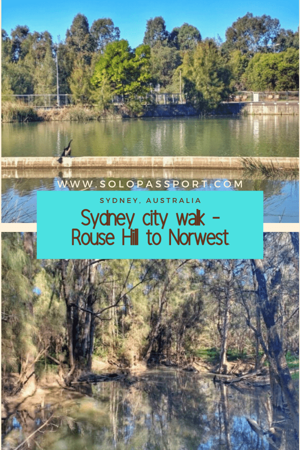 Rouse Hill to Norwest walking trail (Sydney)