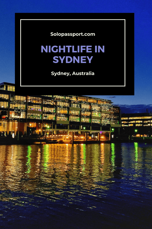 Sydney nightlife