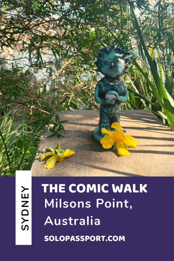 The Comic Walk in Sydney