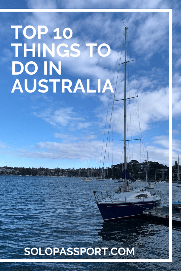 Top 10 things to do in Australia