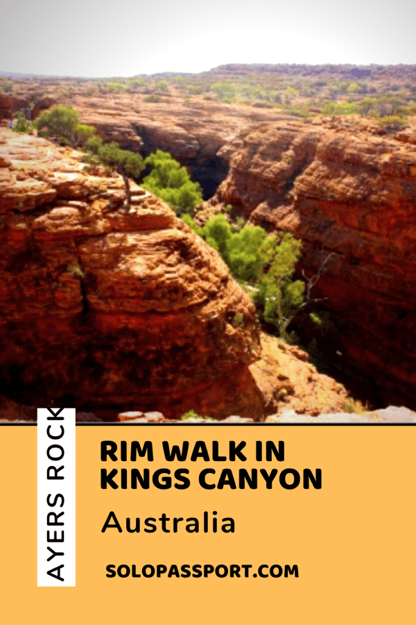 Kings canyon hotsell rim walk distance