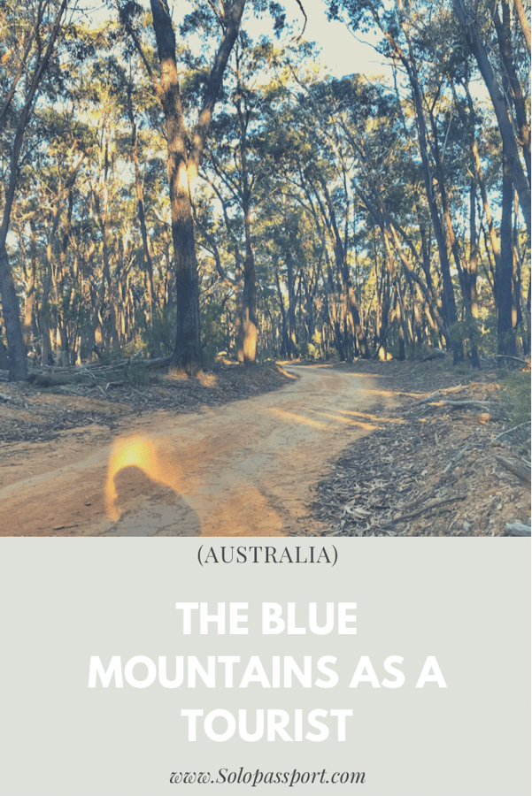 PIN for later reference - The Blue Mountains as a tourist