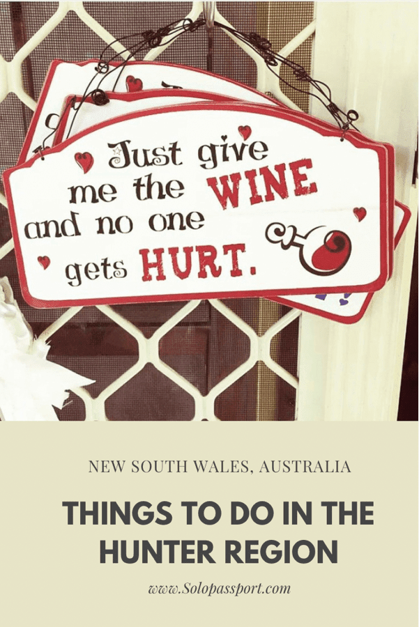 PIN for later reference - Things to do in the Hunter Region