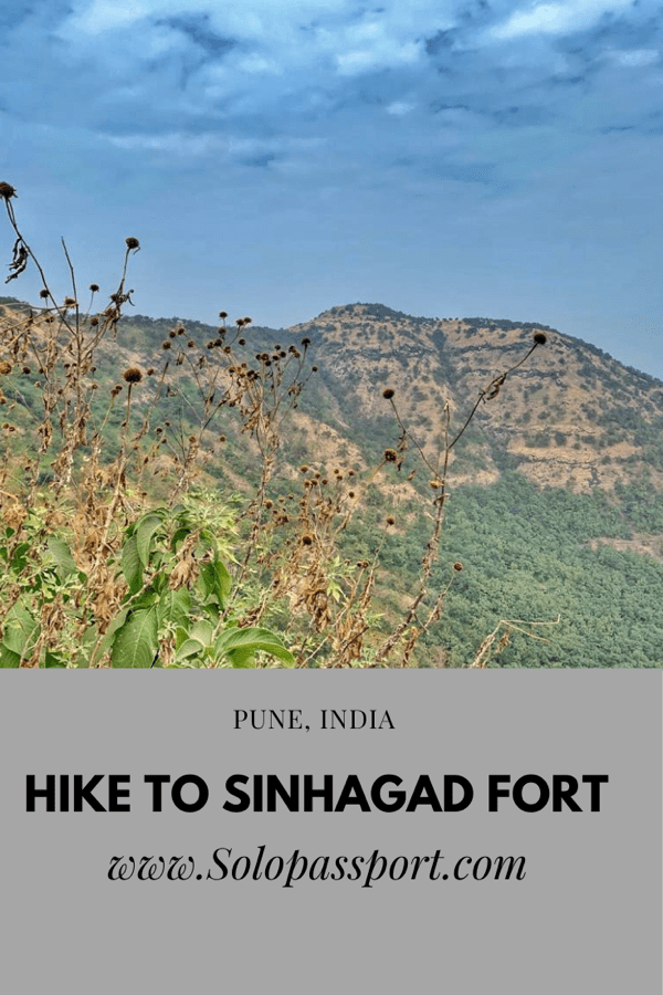 PIN for later reference - Hike to Sinhagad Fort