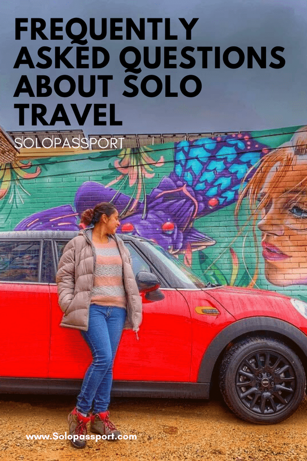 PIN for later reference - Frequently asked questions about solo travelling