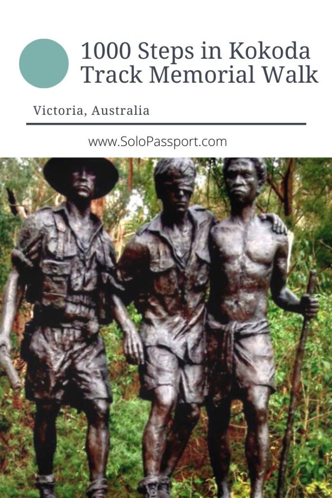 PIN for later reference - 1000 Steps Kokoda Track Memorial