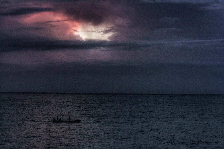 Sunset at Kanyakumari