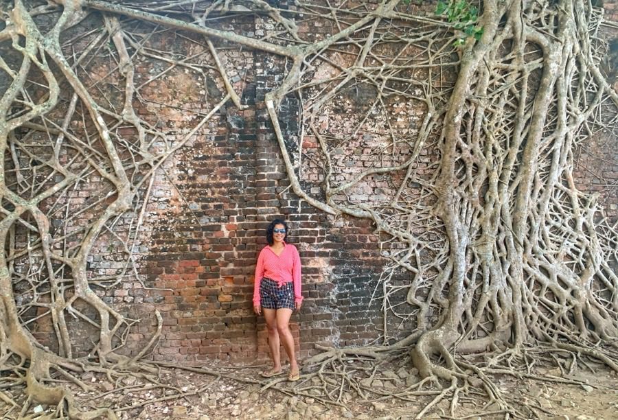 Ruins at Ross island