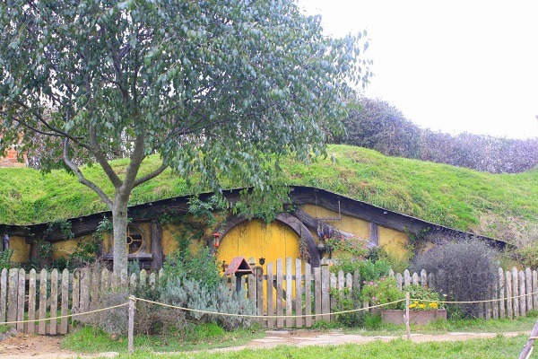 Hobbiton houses