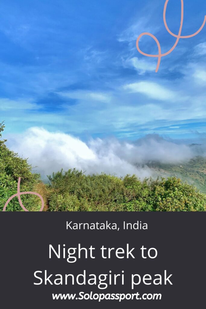 PIN for later reference - Skandagiri Night Trek