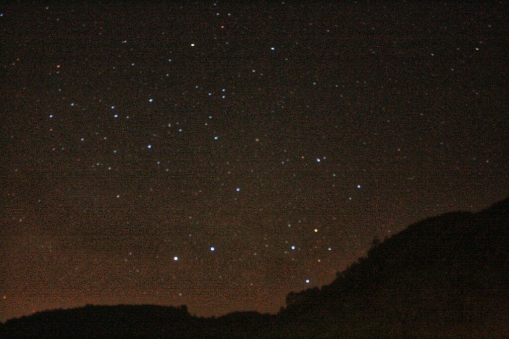 Milky Way at Red Hills Nature Resort in Ooty