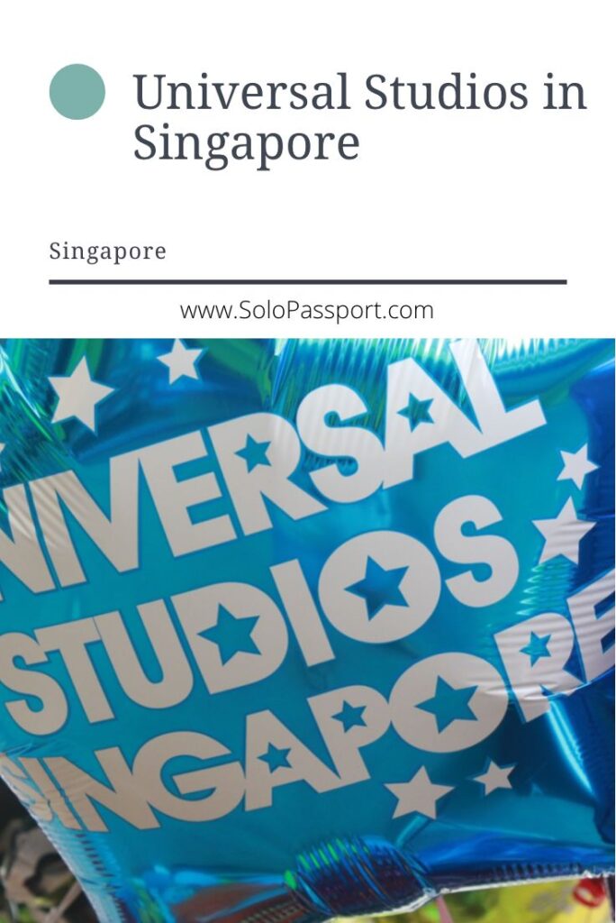 PIN for later reference - Universal Studios in Singapore