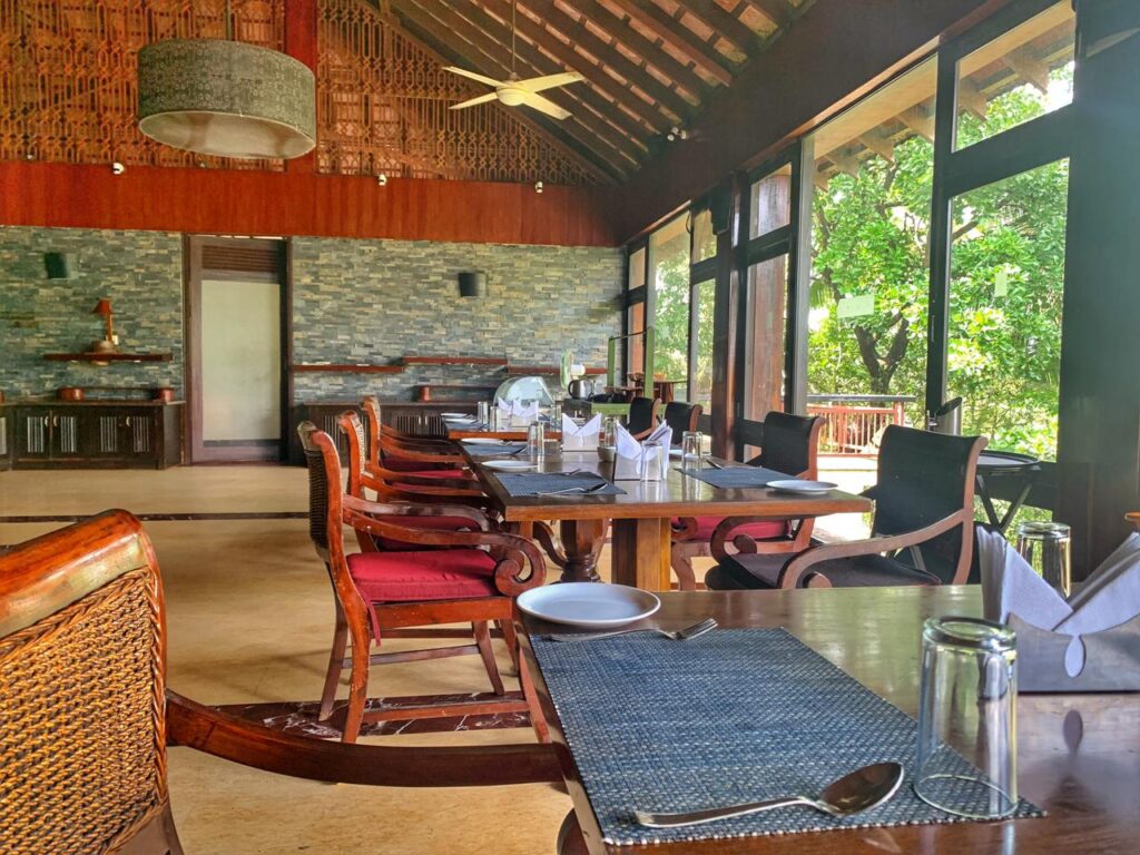 Dining area at Windflower Resort and Spa