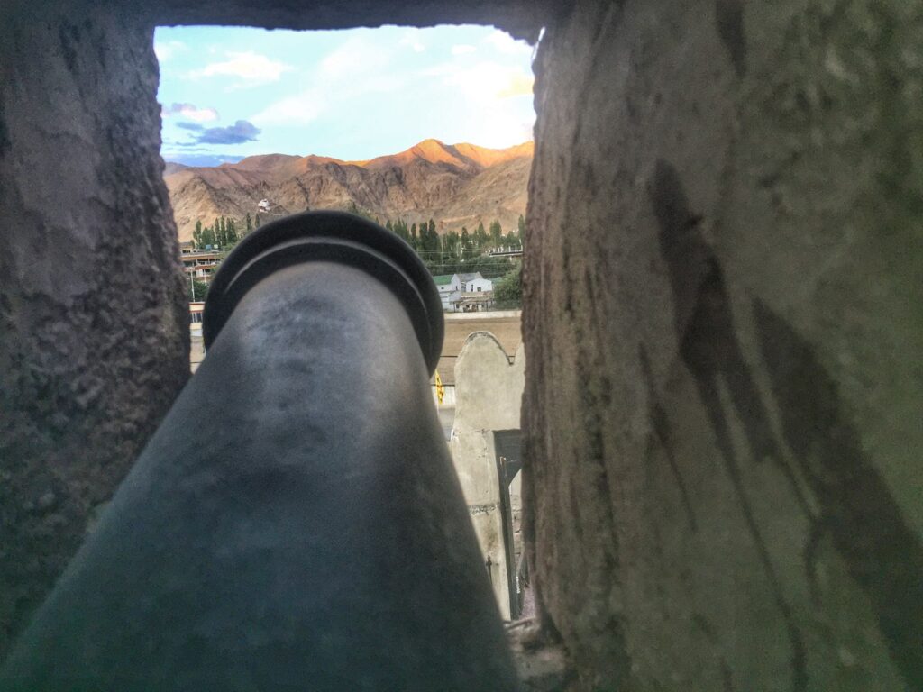 Cannon at Zorawar Fort in Leh