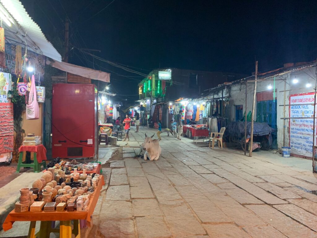 Hampi local market