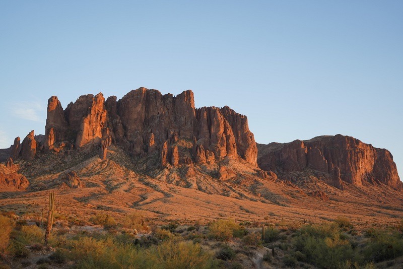 Lost Dutchman State Park at Phoenix - Picture by Kate Kaehler from Kate Roams the World