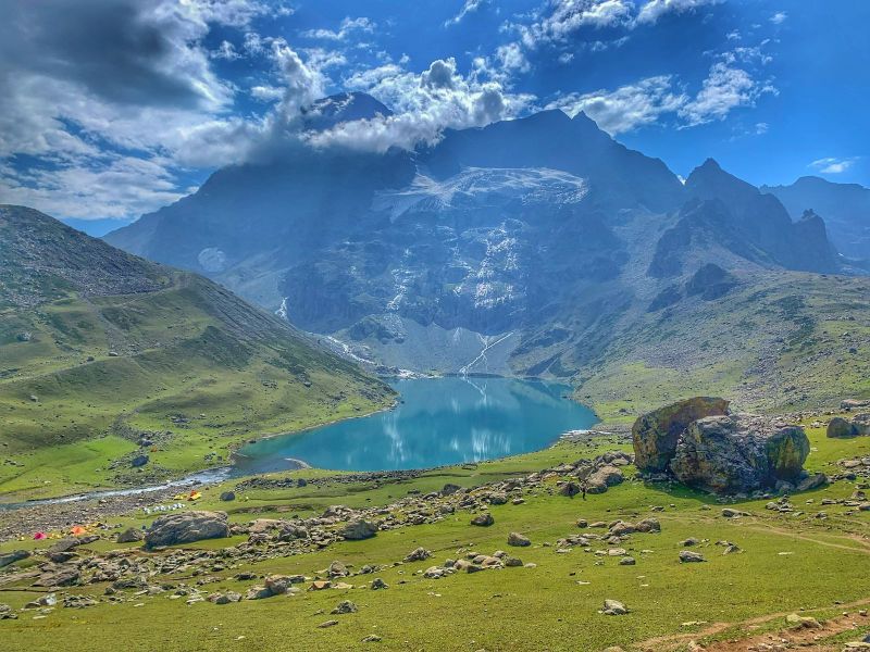 One of the alpine lakes - Kashmir Great Lakes