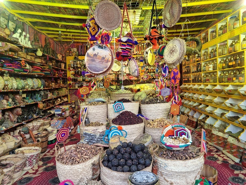 Spice Shop in a Nubian Village