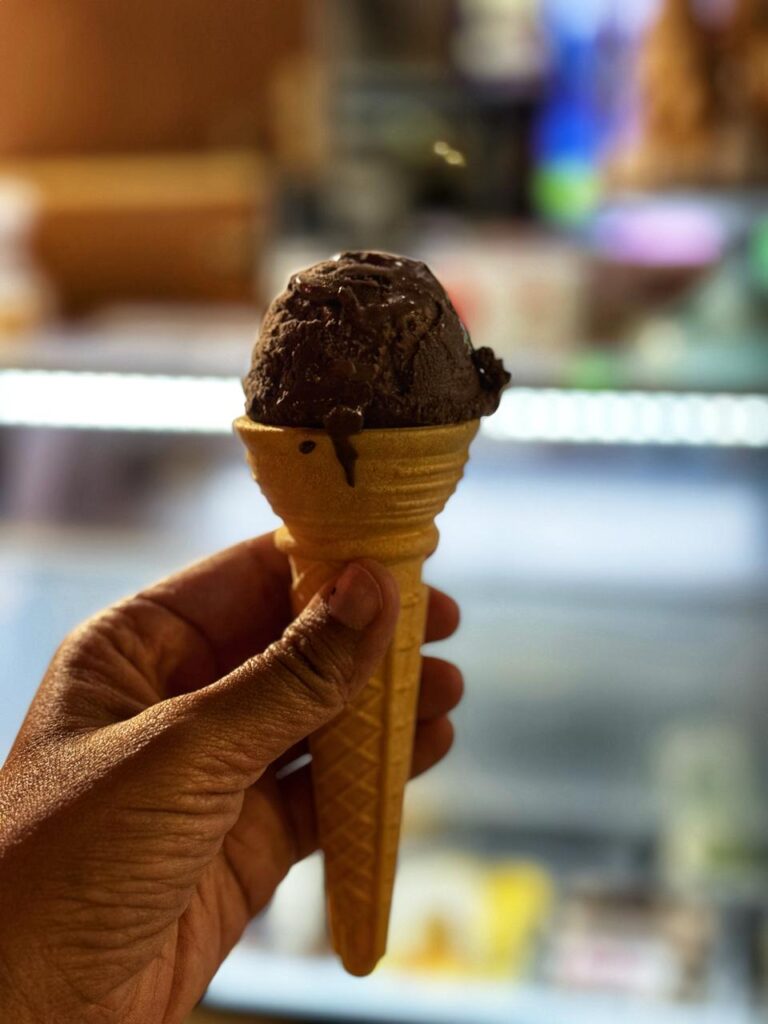 Gelato at Budapest