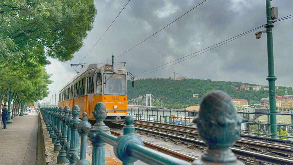 Tram at Budapest