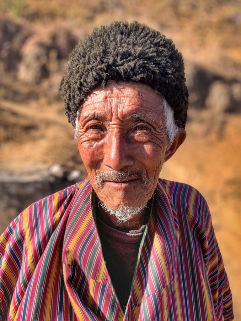 Man at Punakha