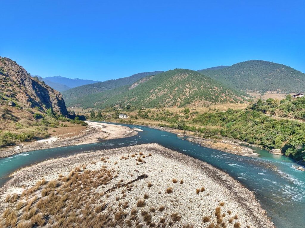 Rivers at Punakha