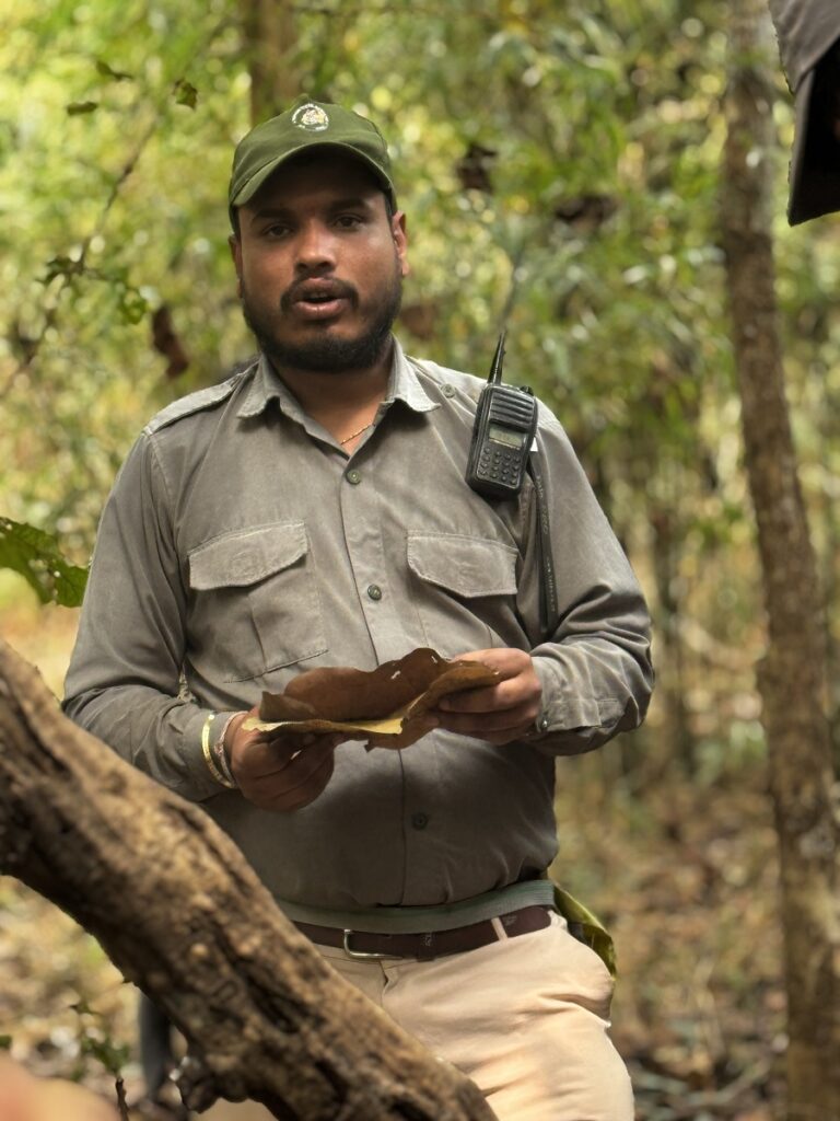 Forest Guard at Pench Tiger Reserve